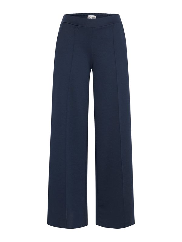 ICHI ICHI Hlače 'KATE'  marine / bela