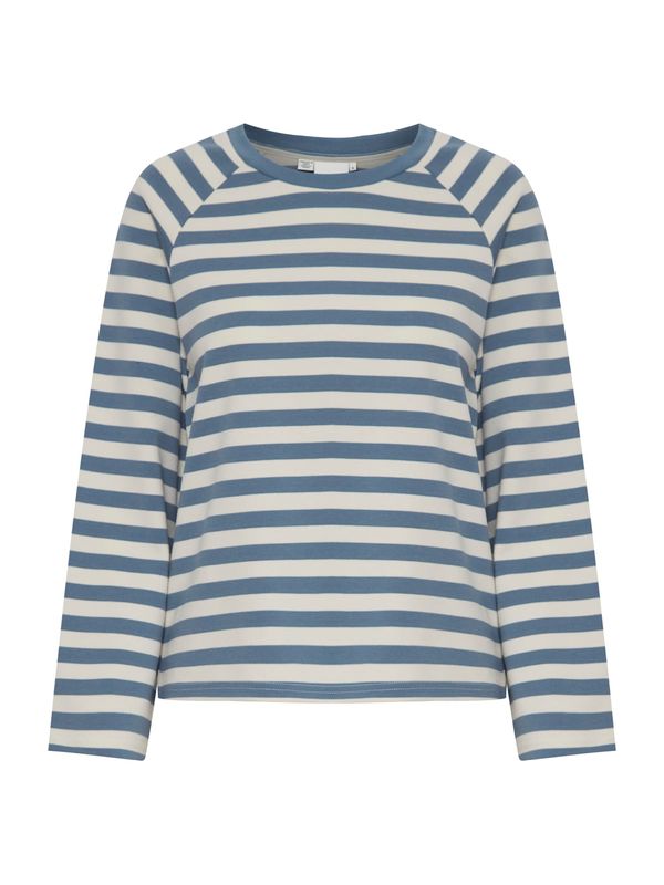 ICHI ICHI Majica 'IHITIRA'  safir / off-bela