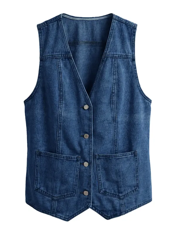 Imily Bela Imily Bela Brezrokavnik  moder denim