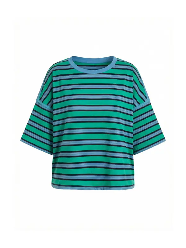 Imily Bela Imily Bela Majica 'T-Shirts'  modra / zelena