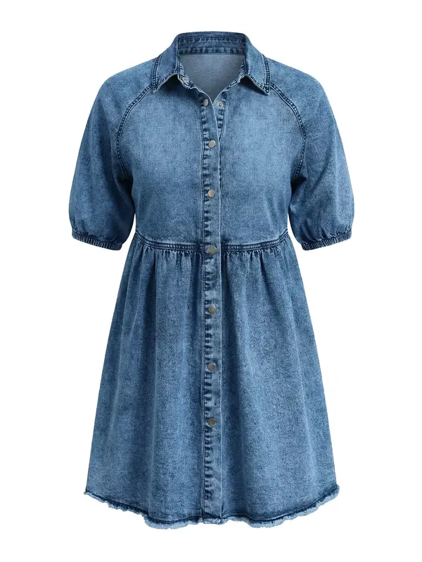 Imily Bela Imily Bela Obleka  moder denim