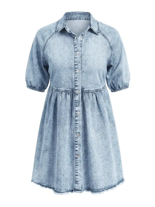 Imily Bela Imily Bela Obleka  moder denim