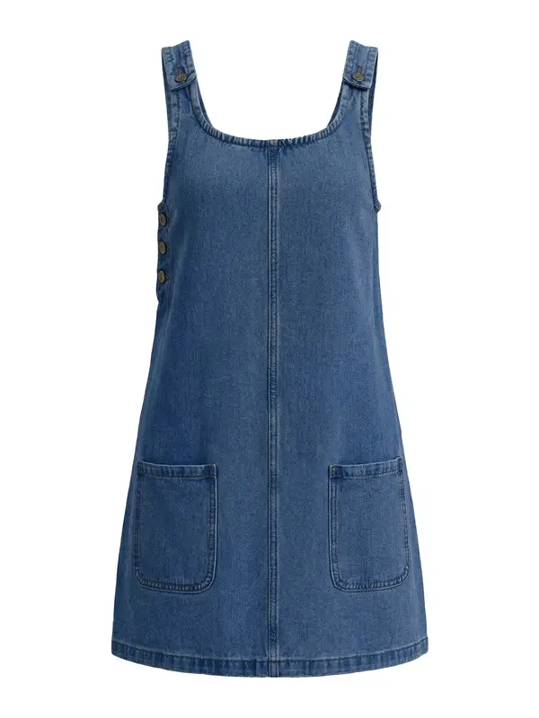 Imily Bela Imily Bela Obleka  moder denim