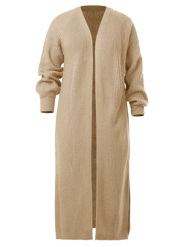 Imily Bela Imily Bela Pleten plašč  kaki