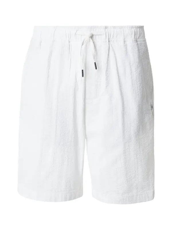 INDICODE JEANS INDICODE JEANS Hlače 'Drum'  bela