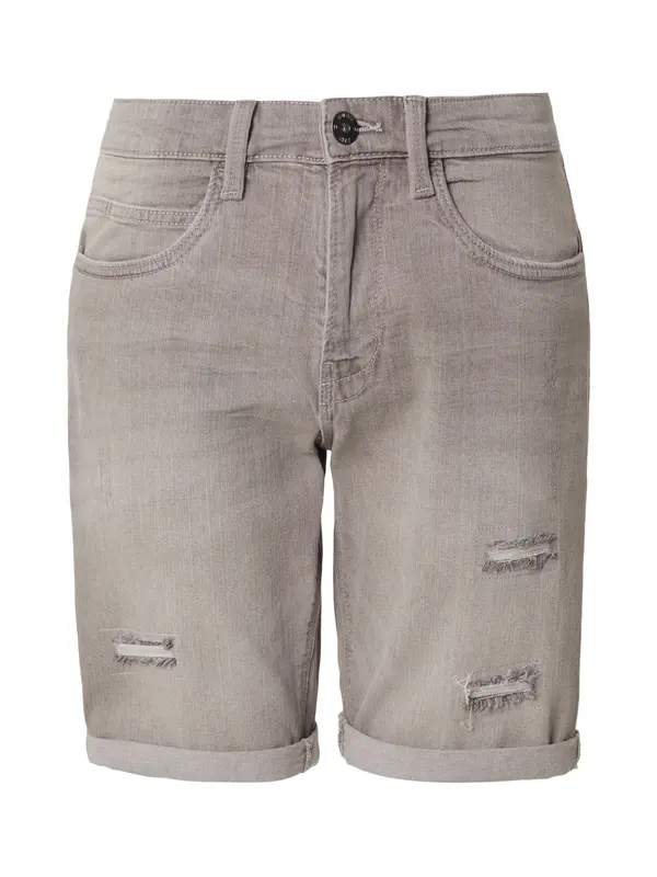INDICODE JEANS INDICODE JEANS Kavbojke 'INKaden Holes'  siv denim