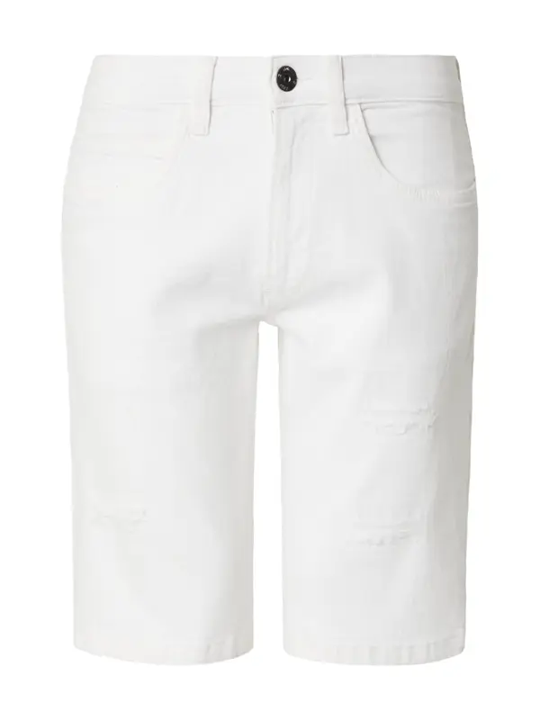 INDICODE JEANS INDICODE JEANS Kavbojke 'Kaden Holes'  bela