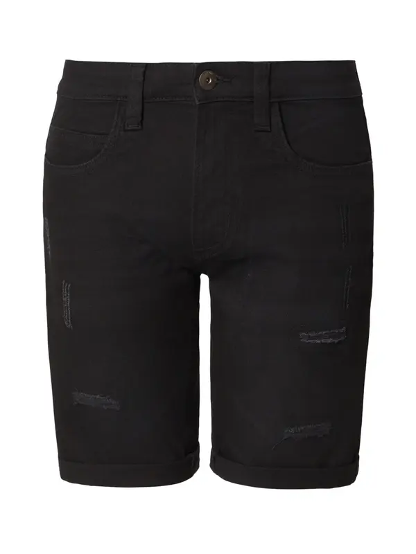INDICODE JEANS INDICODE JEANS Kavbojke 'Kaden Holes'  črna