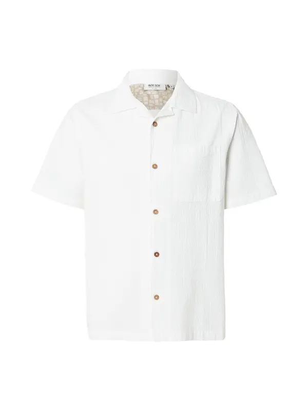 INDICODE JEANS INDICODE JEANS Srajca 'Drill'  bela