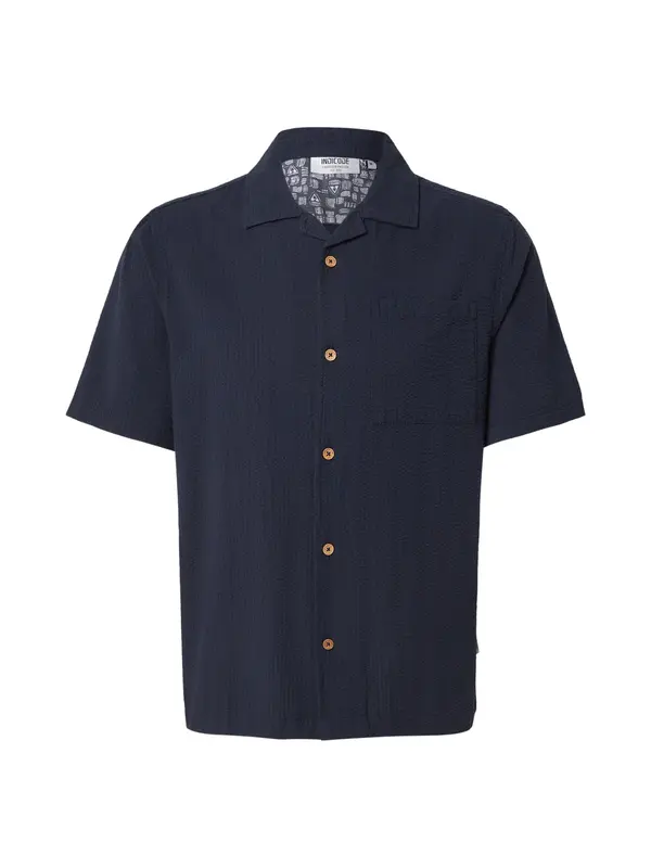 INDICODE JEANS INDICODE JEANS Srajca 'Drill'  mornarska