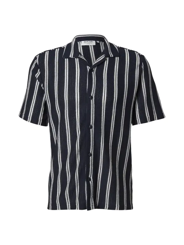 INDICODE JEANS INDICODE JEANS Srajca 'Olly'  mornarska / bela