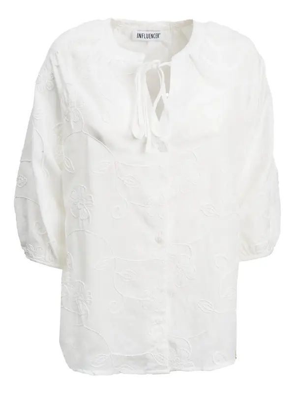 Influencer Influencer Bluza  bela