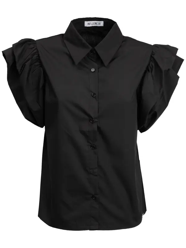 Influencer Influencer Bluza  črna