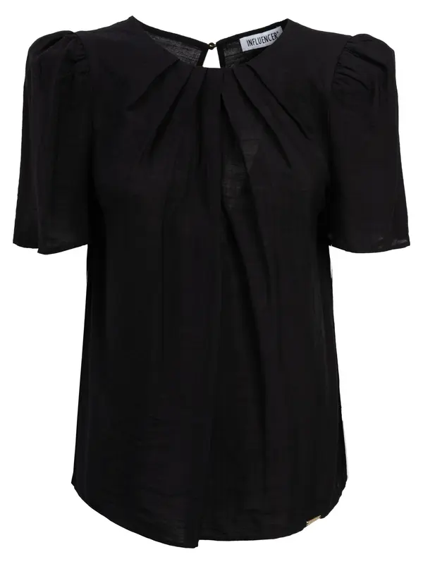 Influencer Influencer Bluza  črna