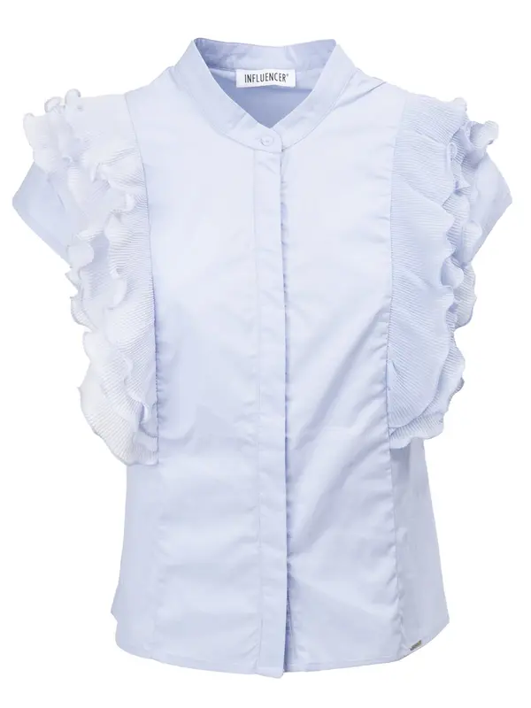 Influencer Influencer Bluza  modra / črna