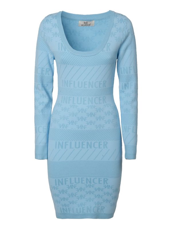 Influencer Influencer Obleka  modra