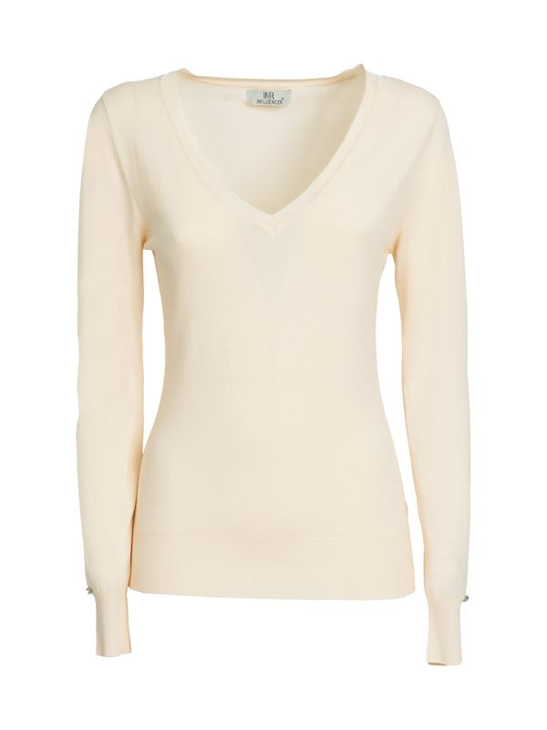 Influencer Influencer Pulover  bež