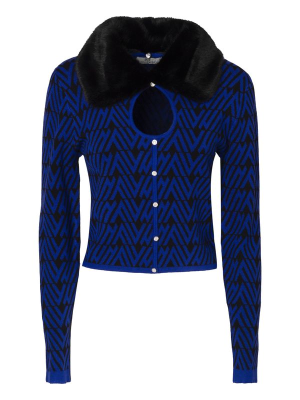 Influencer Influencer Pulover  kraljevo modra / črna