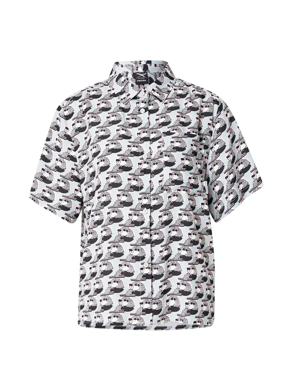 Iriedaily Iriedaily Bluza 'Lucie'  meta / roza / črna / bela
