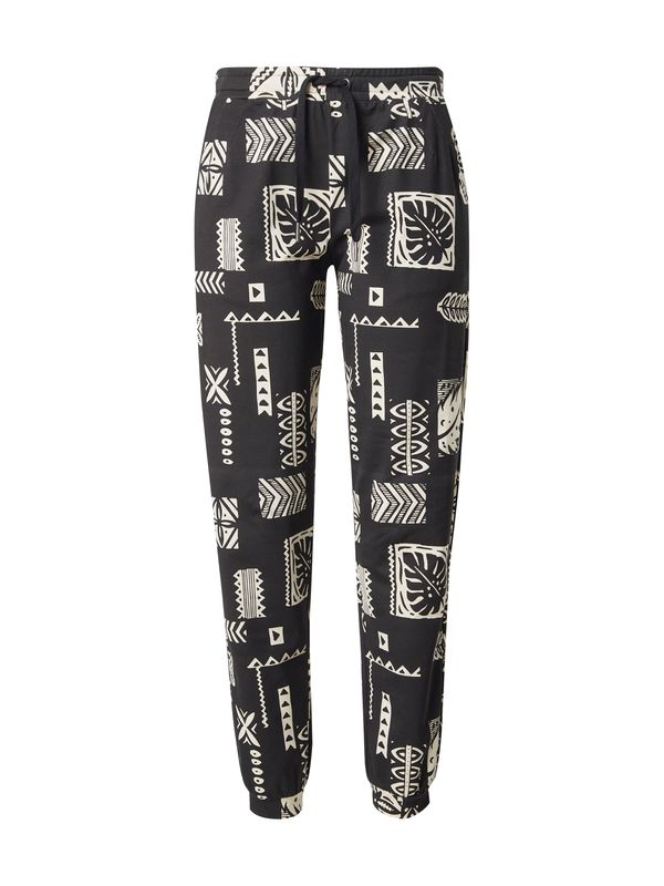 Iriedaily Iriedaily Hlače 'La Compa'  kremna / črna