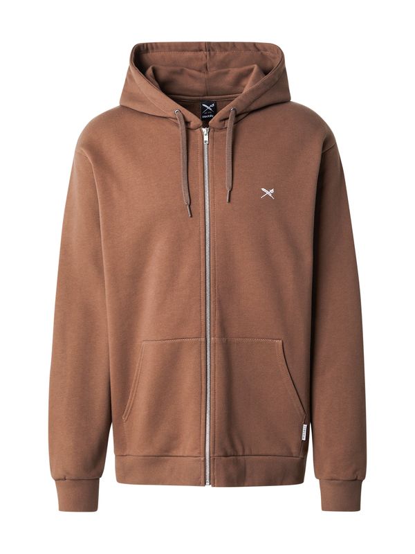 Iriedaily Iriedaily Jopa na zadrgo 'Mini Flag 2'  rjava