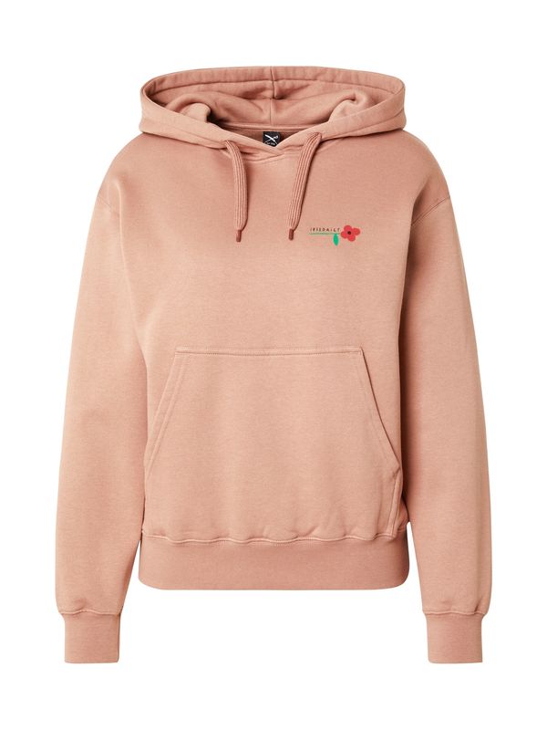 Iriedaily Iriedaily Majica 'Flower Boi'  zelena / rdeča / pastelno rdeča / črna