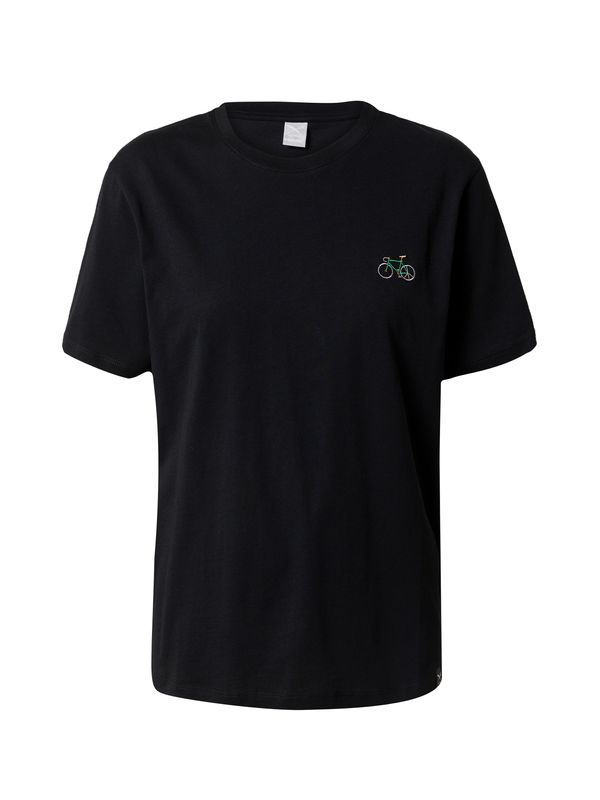 Iriedaily Iriedaily Majica 'Peacy Ride'  rumena / zelena / črna / bela