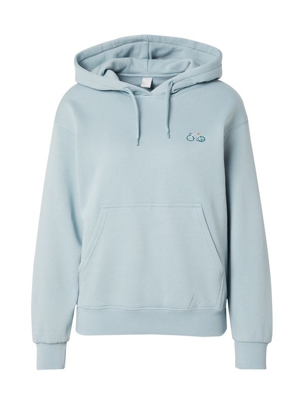 Iriedaily Iriedaily Majica 'Peacy Ride'  svetlo modra / petrol / oranžna / bela