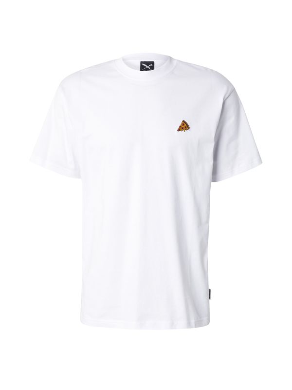 Iriedaily Iriedaily Majica 'Pizza Slice'  bela