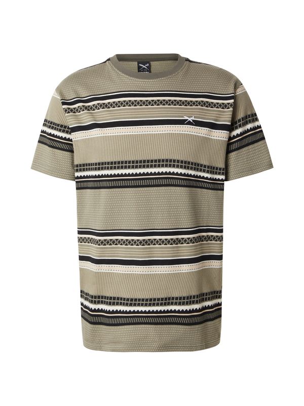 Iriedaily Iriedaily Majica 'Vintachi'  kaki / črna / bela