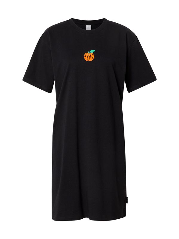 Iriedaily Iriedaily Obleka 'Daily Apfel'  oranžna / črna