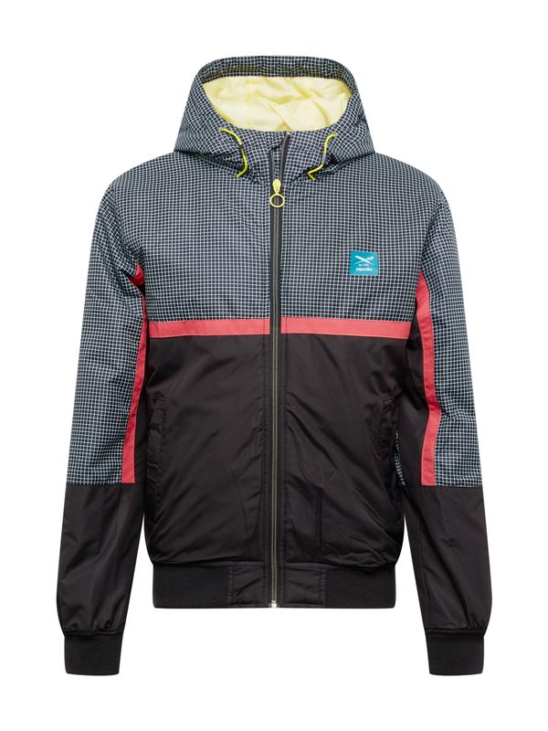 Iriedaily Iriedaily Prehodna jakna 'Rastron'  siva / črna