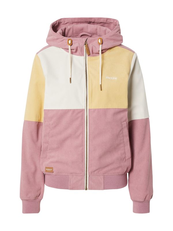 Iriedaily Iriedaily Prehodna jakna  rumena / majnica / bela