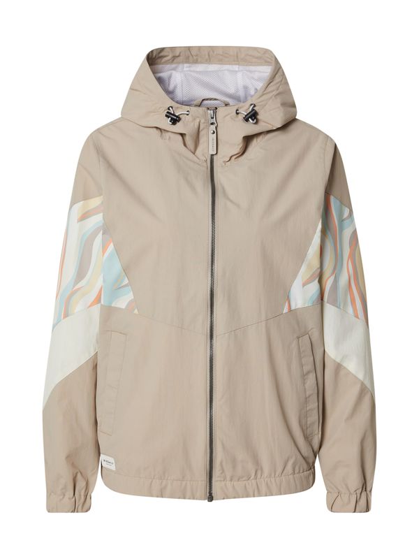 Iriedaily Iriedaily Prehodna jakna 'Streetz R'  bež / svetlo modra / korala / svetlo oranžna