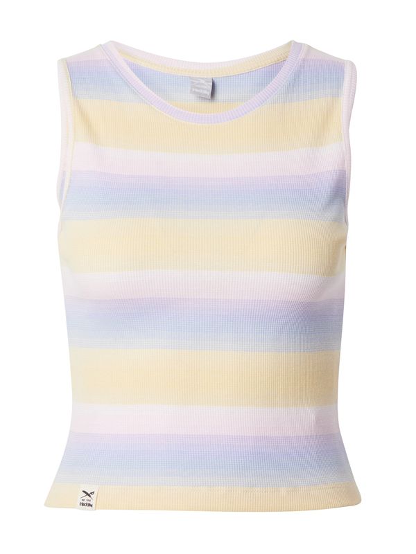 Iriedaily Iriedaily Top 'Mimie'  golobje modra / sivka / pastelno oranžna / bela