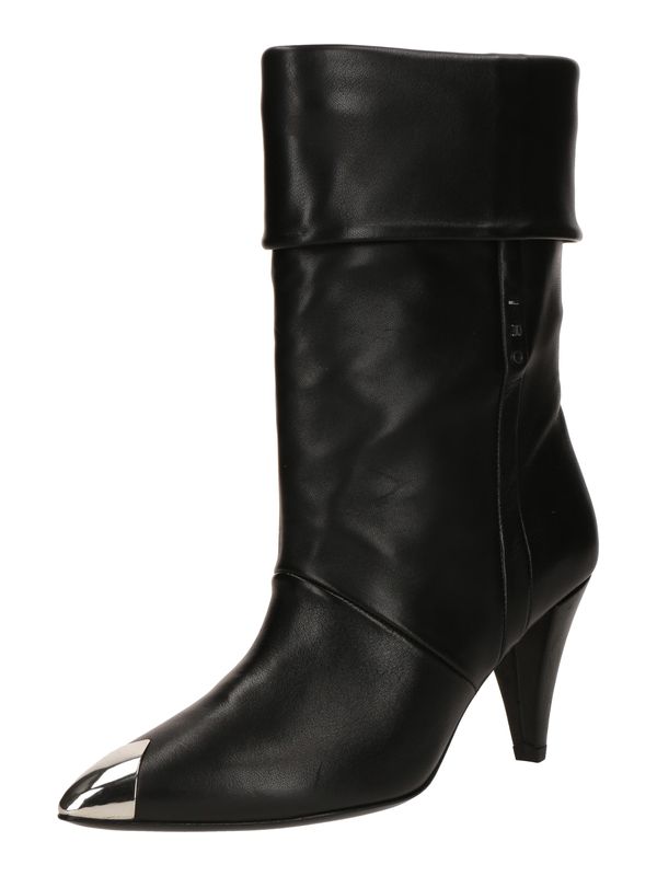 IRO IRO Gležnarji  črna / srebrna