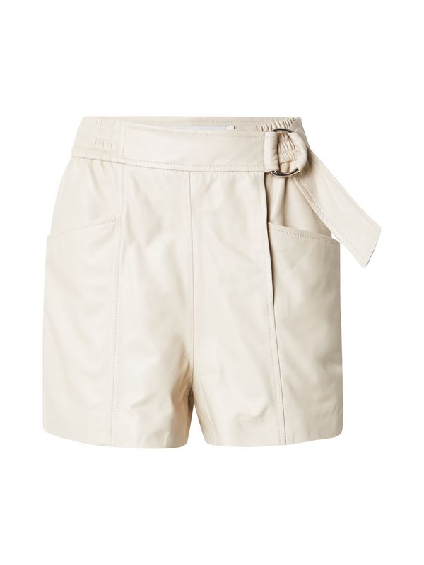 IRO IRO Hlače  kremna