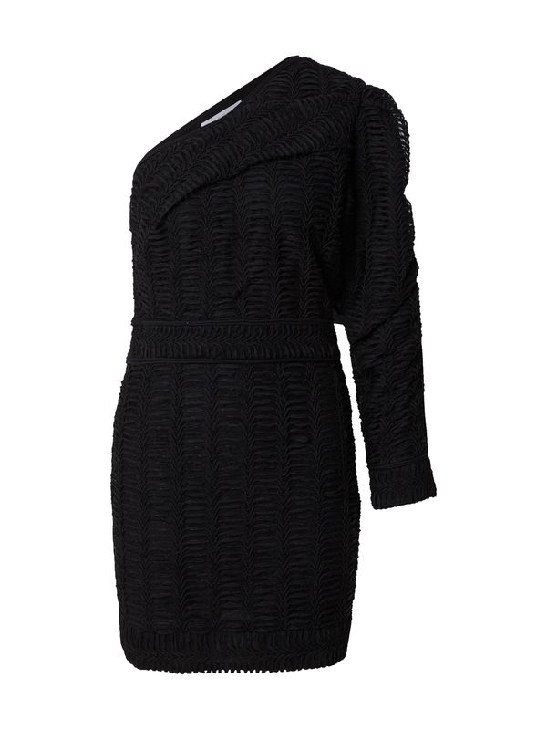 IRO IRO Koktejl obleka  črna