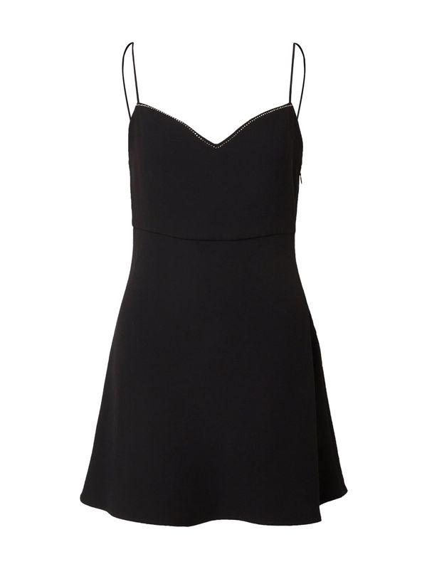 IRO IRO Koktejl obleka  črna