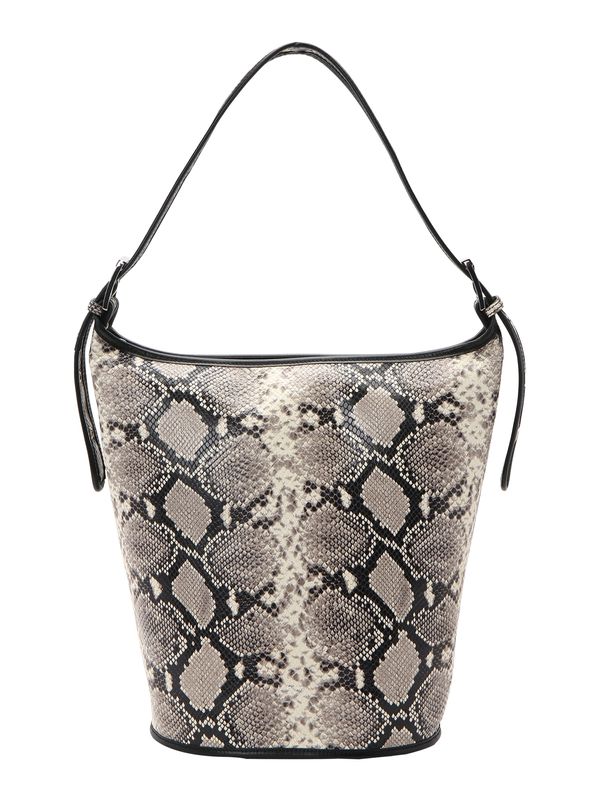 IRO IRO Nakupovalna torba  bež / temno bež / črna