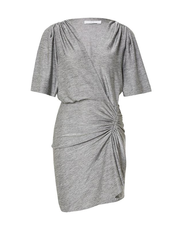 IRO IRO Obleka  antracit / svetlo siva