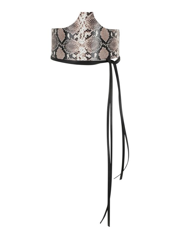 IRO IRO Pas 'OBI'  kamela / temno bež / črna