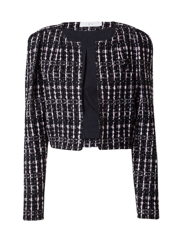 IRO IRO Prehodna jakna  črna / bela