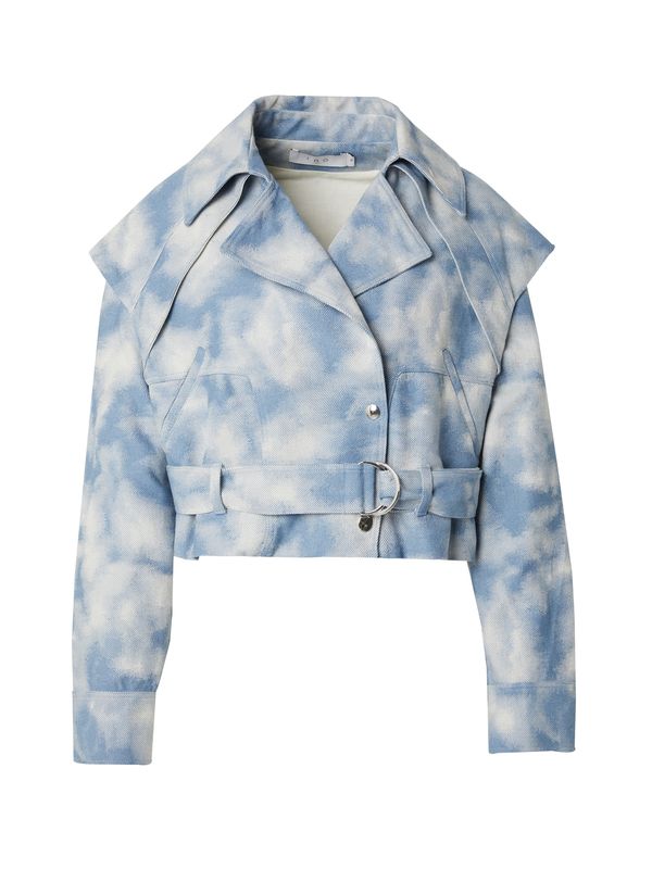 IRO IRO Prehodna jakna  kremna / svetlo modra