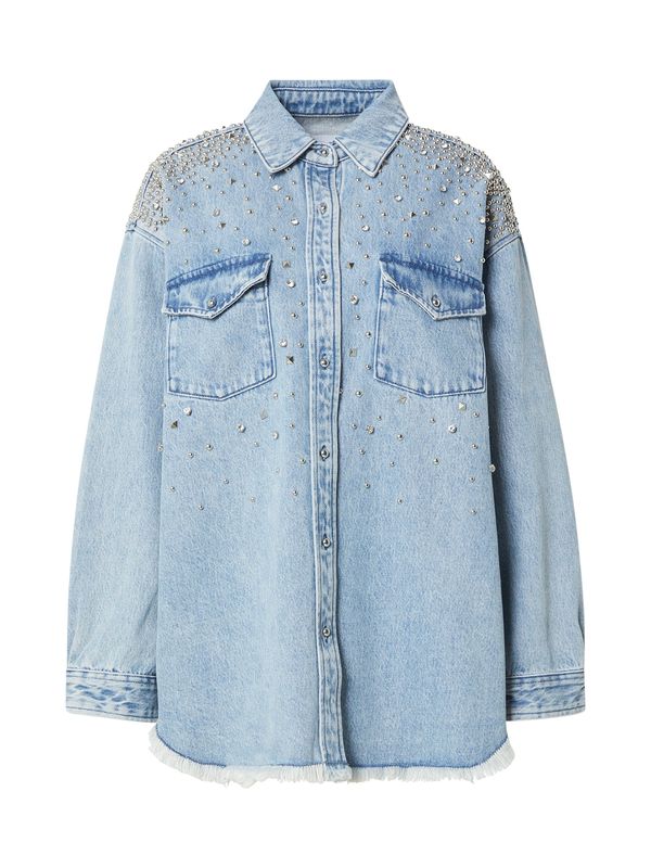 IRO IRO Prehodna jakna  svetlo modra