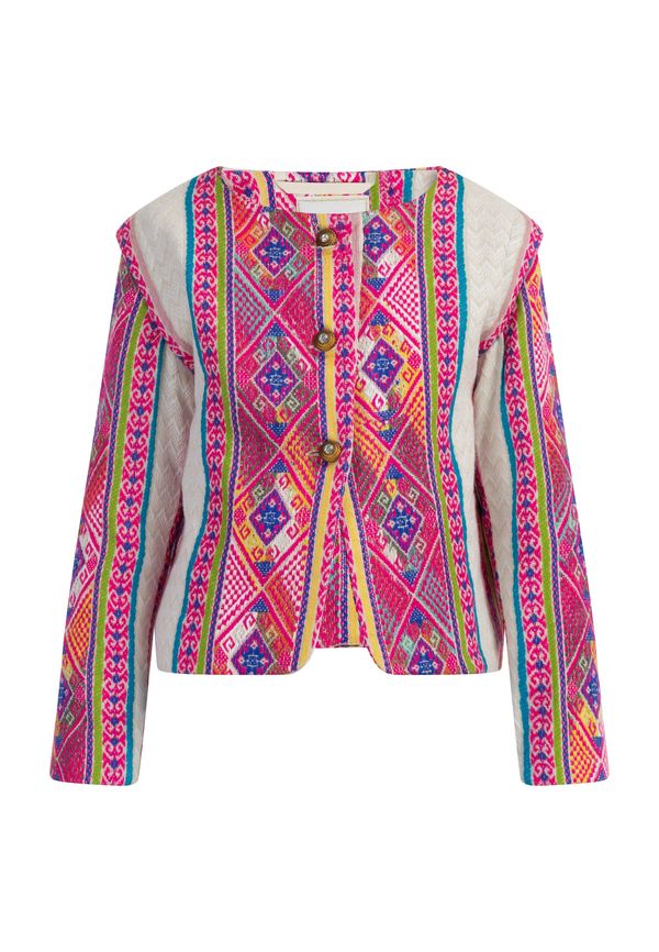 IZIA IZIA Blazer  bež / modra / rumena / roza