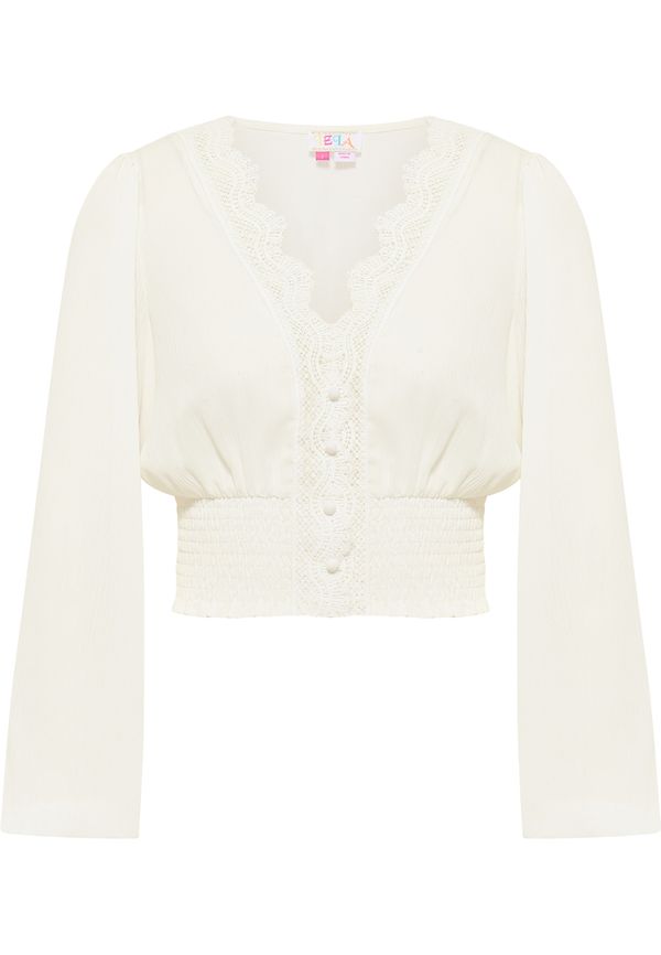 IZIA IZIA Bluza  volneno bela