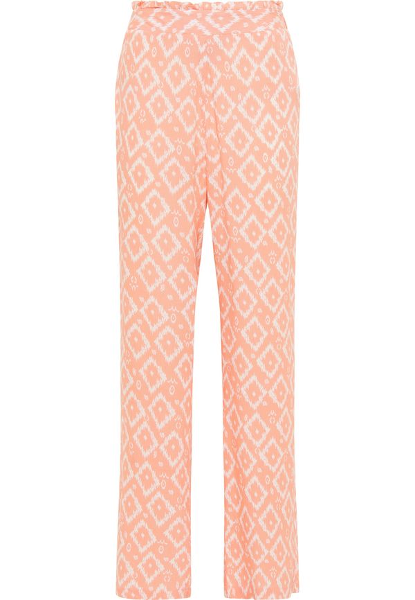 IZIA IZIA Hlače  marelica / bela