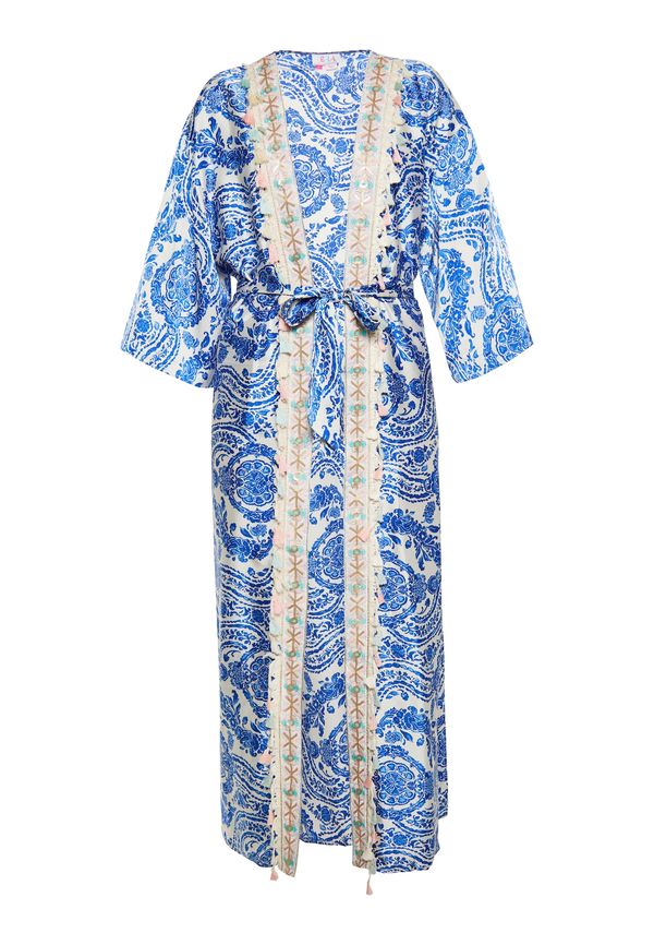 IZIA IZIA Kimono  bež / modra / roza / bela