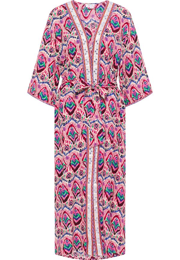 IZIA IZIA Kimono  nočno modra / roza / krvavo rdeča / bela